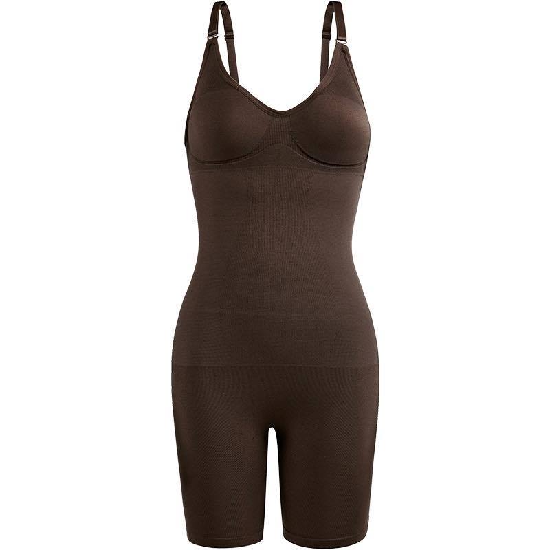 Women's Full-Body Seamless Shaping Suit โ Adjustable Slimmer with Thigh & Tummy Control