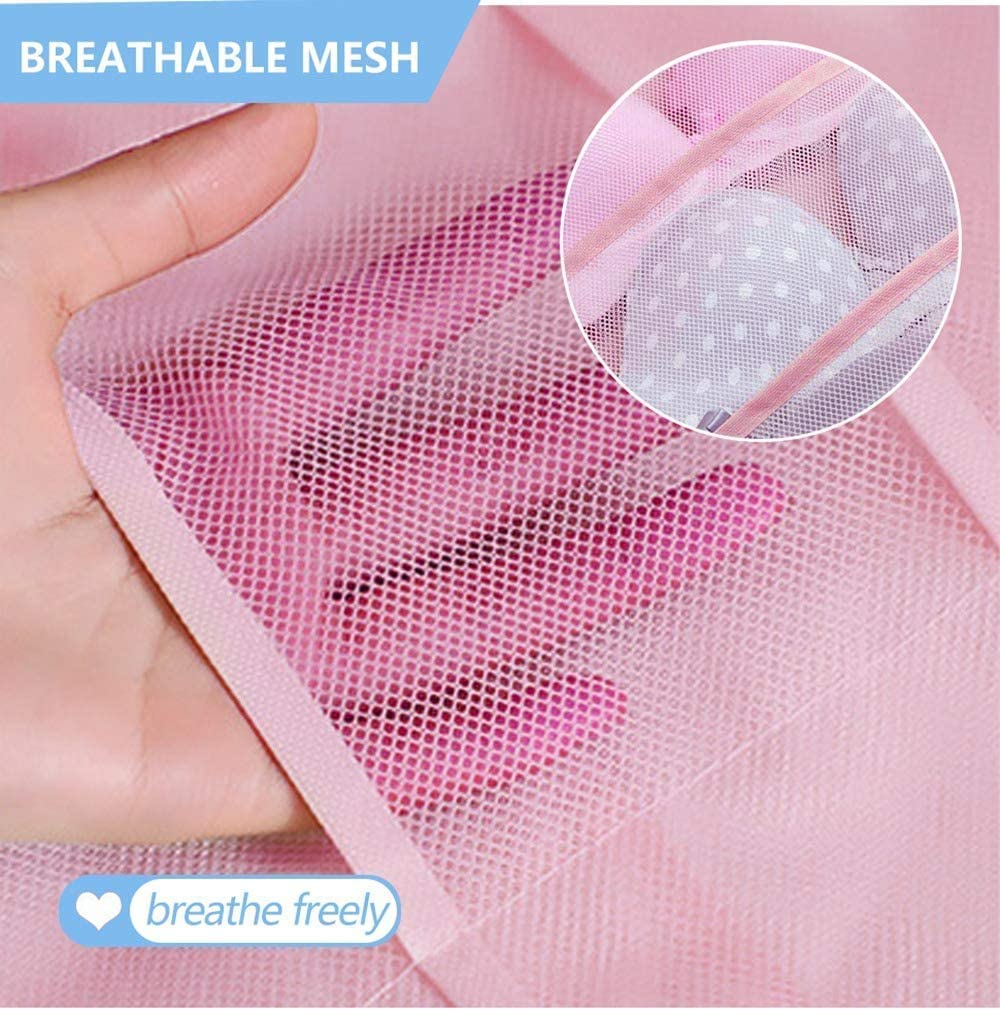 Double-Sided Hanging Mesh Organizer โ Storage for Underwear & Accessories