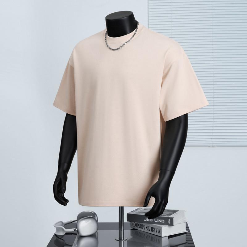 Men's Oversized Cotton T-Shirt 300GSM โ Biege