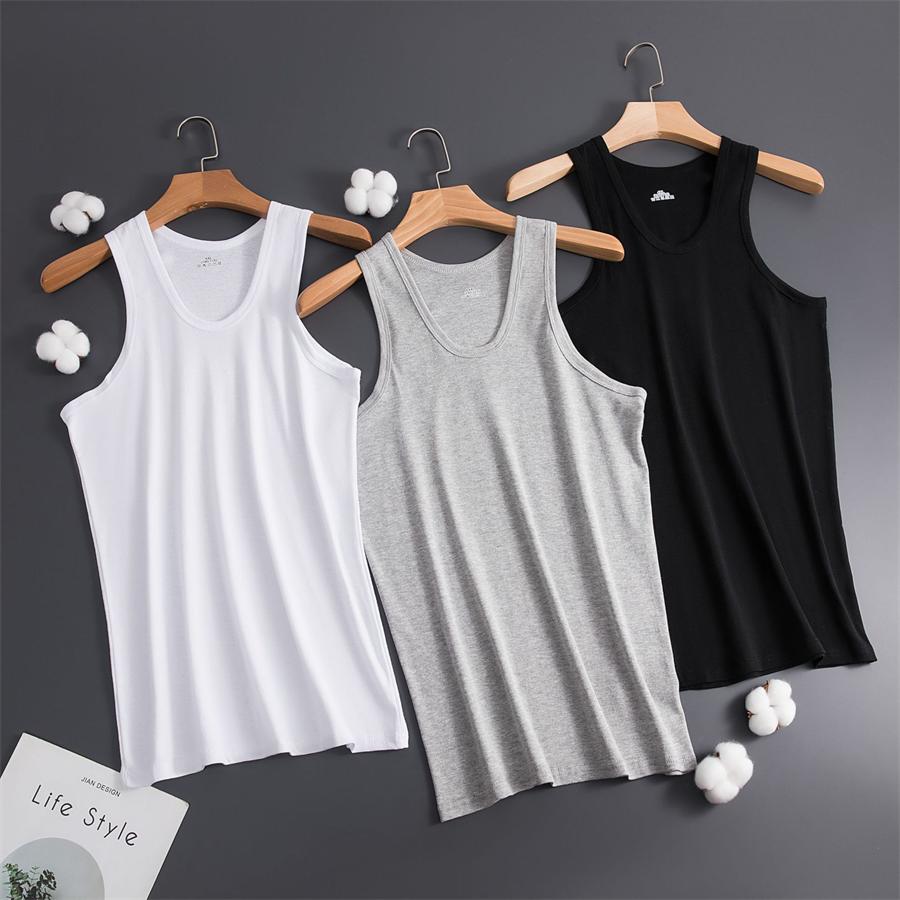 Men's Cotton Ribbed Sleeveless Vests