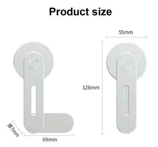 Aluminum Alloy Foldable Magnetic Phone Holder for Laptop