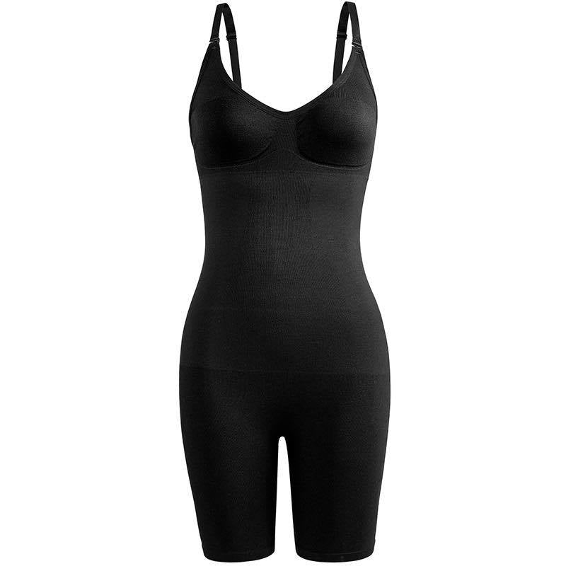 Women's Full-Body Seamless Shaping Suit – Adjustable Slimmer with Thigh & Tummy Control