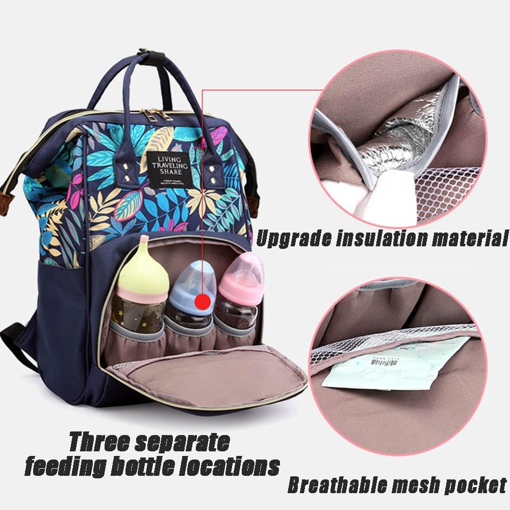 Multi-Function Mummy Diaper Backpack – Oxford Fabric Baby Care Bag