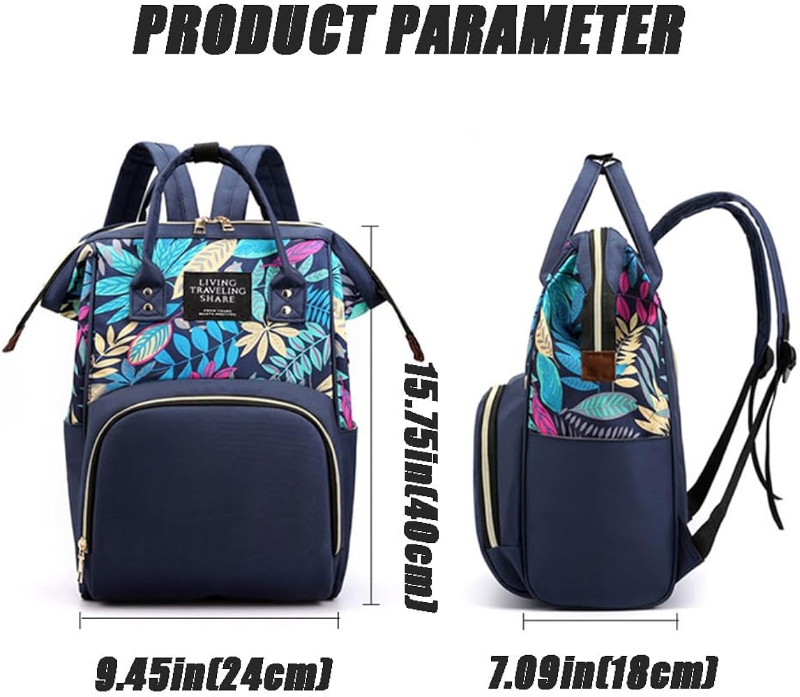 Multi-Function Mummy Diaper Backpack – Oxford Fabric Baby Care Bag