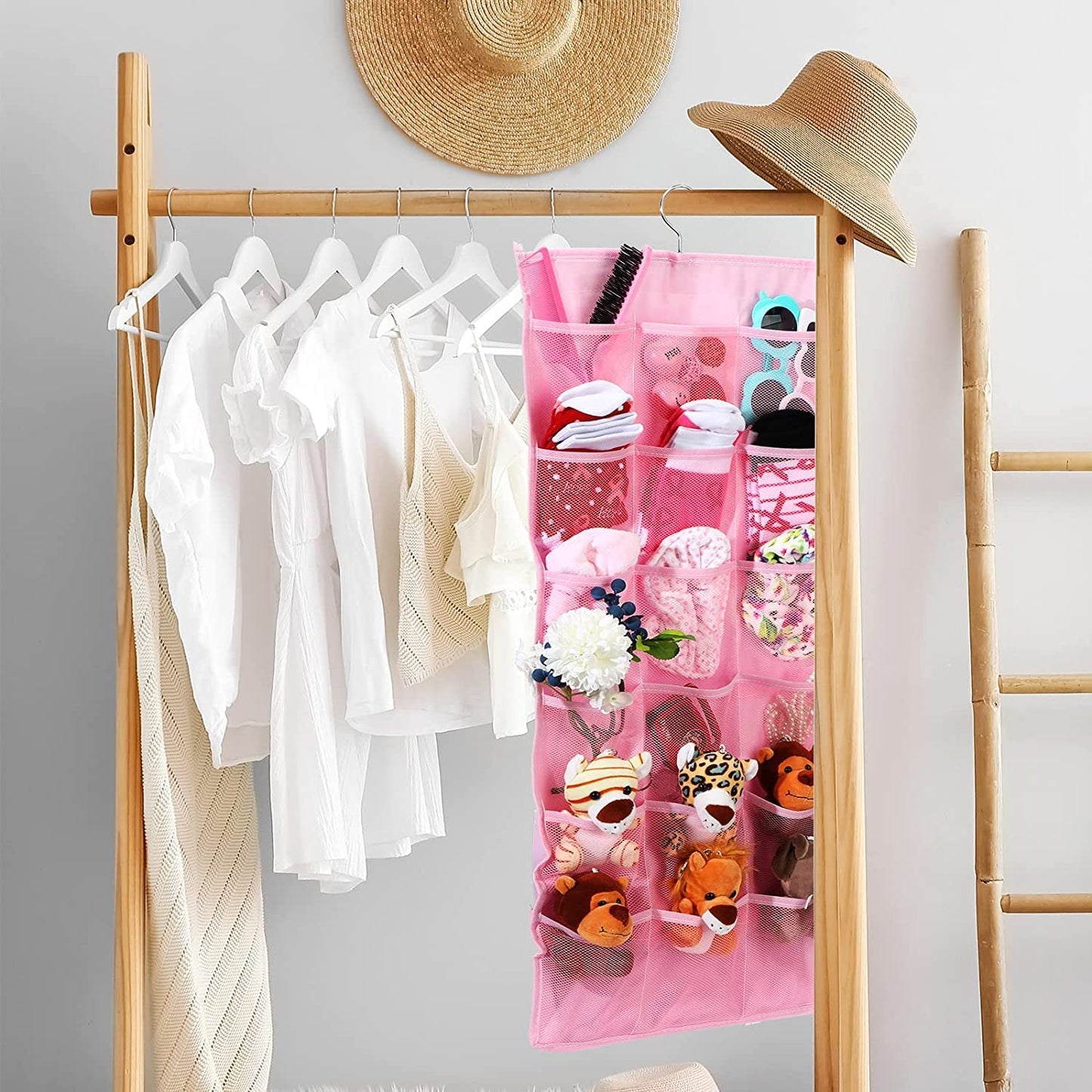 Double-Sided Hanging Mesh Organizer – Storage for Underwear & Accessories