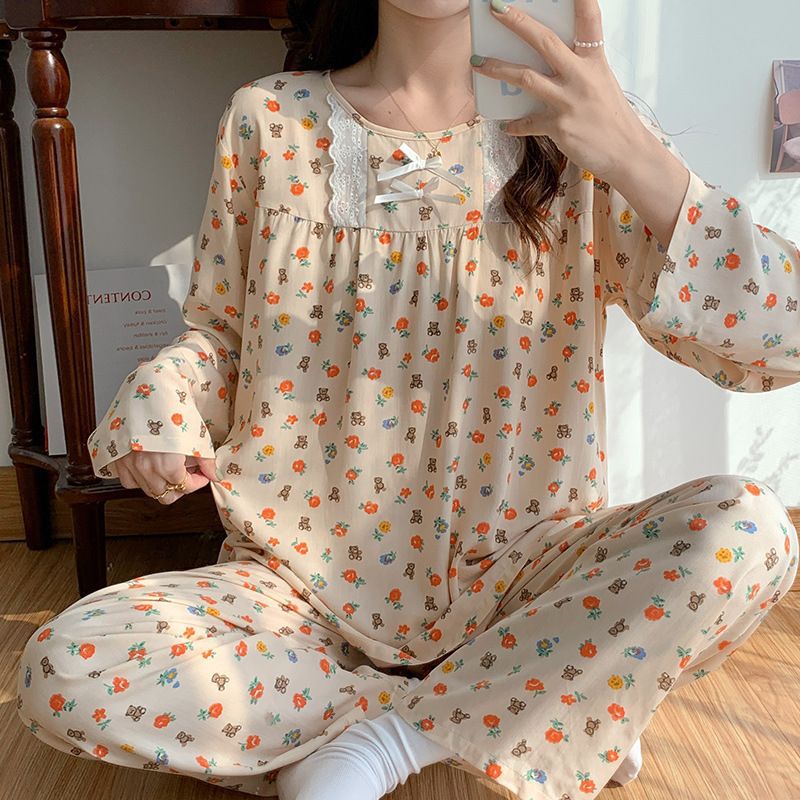 Floral Soft Cotton Sleepwear Set for Women