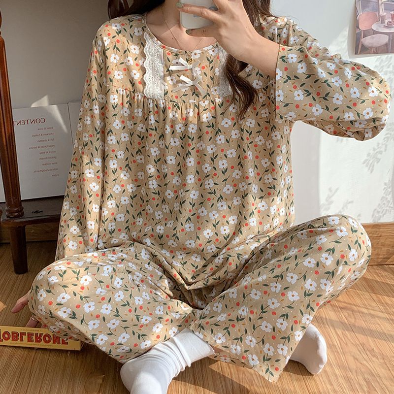 Floral Soft Cotton Sleepwear Set for Women