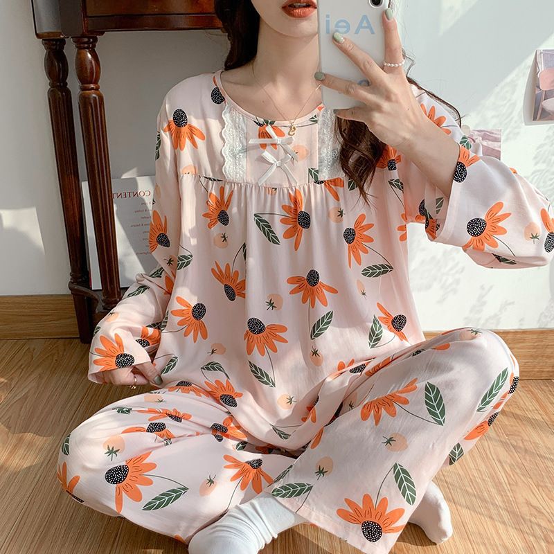 Floral Soft Cotton Sleepwear Set for Women