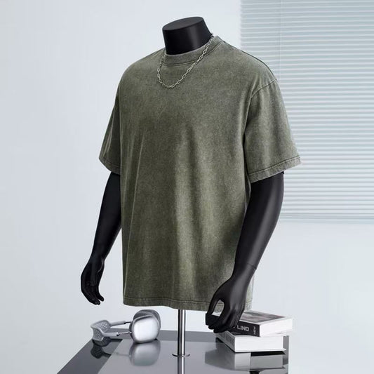 Vintage Washed Oversized T-Shirt – Streetwear Cotton Tee