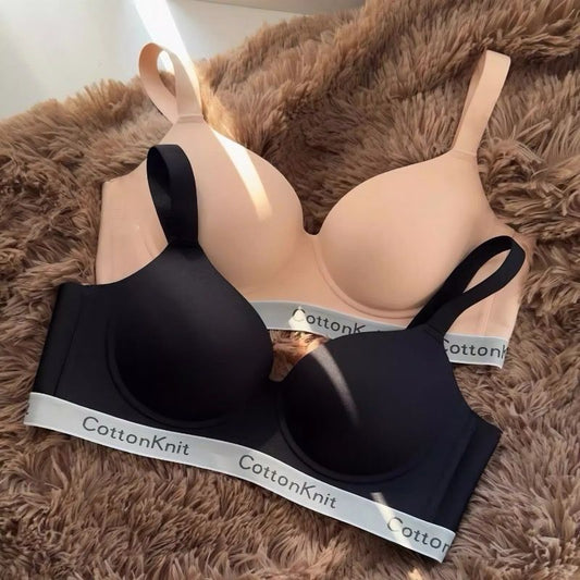 CottonKnit Seamless Lift Bra with Side Support