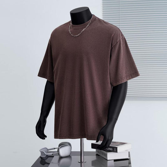 Classic Vintage Brown Wash T-Shirt